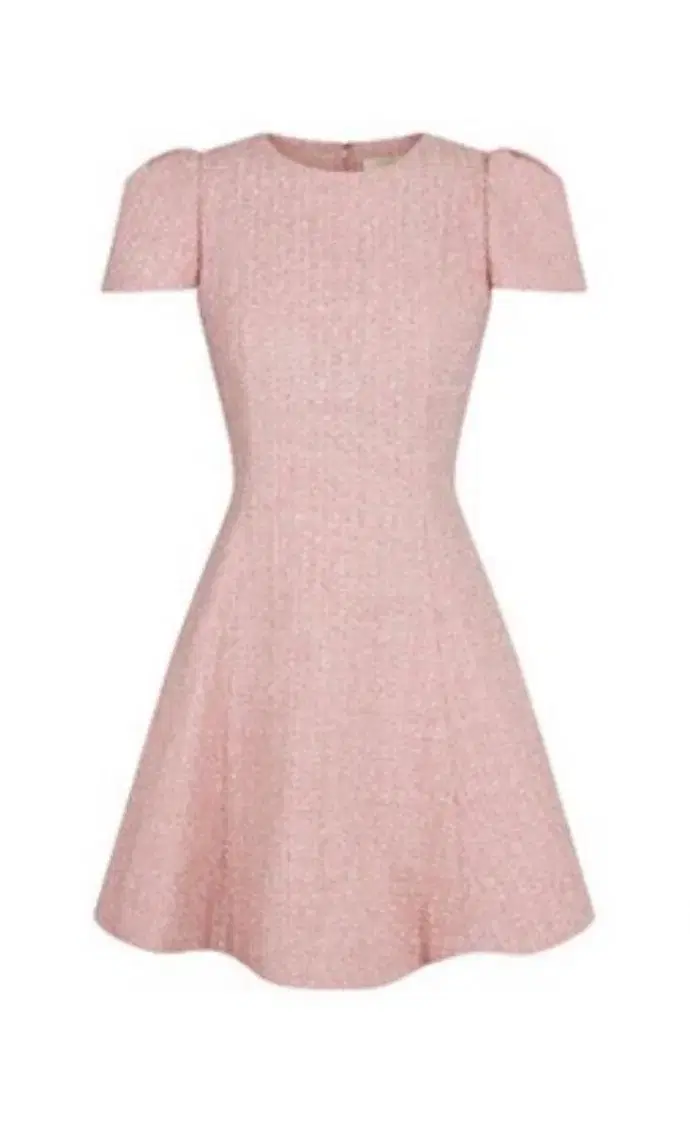 플로움 Adeline Tweed Mini Dress (Pink) xs